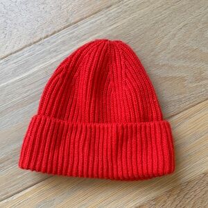 H&M Vibrant Red Kids Beanie